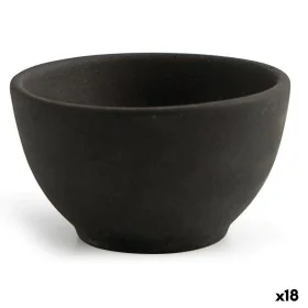 Bol Quid Mineral Céramique Noir (9 x 5 cm) (18 Unités) de Quid, Bols et tasses - Réf : S2708284, Prix : 90,75 €, Remise : %