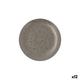 Piatto da pranzo Ariane Oxide Grigio Ceramica Ø 21 cm (12 Unità) di Ariane, Piatti e teglie - Rif: S2708359, Prezzo: 62,63 €,...