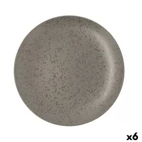 Plato Llano Ariane Oxide Cerámica Gris (Ø 31 cm) (6 Unidades) de Ariane, Platos y fuentes - Ref: S2708362, Precio: 84,80 €, D...