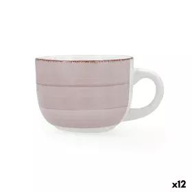 Taza Quid Vita Morning Cerámica Rosa (470 ml) (12 Unidades) de Quid, Tazas - Ref: S2708707, Precio: 32,43 €, Descuento: %