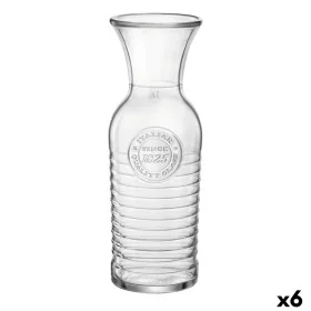 Bottle Bormioli Rocco Officina Transparent Glass (1 L) (6 Units) by Bormioli Rocco, Sake Pots & Sets - Ref: S2708760, Price: ...