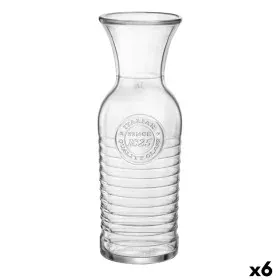 Bouteille Bormioli Rocco Officina Transparent verre (1 L) (6 Unités) de Bormioli Rocco, Services et carafes à saké - Réf : S2...