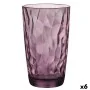 Vaso Bormioli Rocco Diamond Morado Vidrio (470 ml) (6 Unidades) de Bormioli Rocco, Vasos de agua y de whisky - Ref: S2708763,...