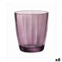 Glass Bormioli Rocco Pulsar Purple Glass 390 ml (6 Units) (Pack 6x) by Bormioli Rocco, Tumblers - Ref: S2708765, Price: 11,24...