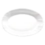 Fuente de Cocina Bormioli Rocco Ebro Ovalado Blanco Vidrio (22 cm) (24 Unidades) de Bormioli Rocco, Platos y fuentes - Ref: S...