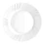 Flat plate Bormioli Rocco Ebro White Glass (24 cm) (36 Units) by Bormioli Rocco, Plates and dishes - Ref: S2708787, Price: 35...