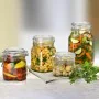 Recipiente para Conservar Alimentos Bormioli Rocco fido Transparente Vidro (1 L) (6 Unidades) de Bormioli Rocco, Boiões e ace...