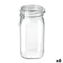 Récipient de Conservation des Aliments Bormioli Rocco fido Transparent verre (1,5 L) (6 Unités) de Bormioli Rocco, Bocaux her...