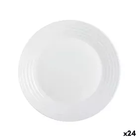 Plato de Postre Luminarc Harena Blanco Vidrio (19 cm) (24 Unidades) de Luminarc, Platos y fuentes - Ref: S2708893, Precio: 36...