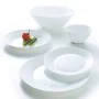 Plato de Postre Luminarc Harena Blanco Vidrio (19 cm) (24 Unidades) de Luminarc, Platos y fuentes - Ref: S2708893, Precio: 36...