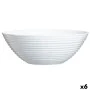 Salad Bowl Luminarc Harena White Glass (Ø 27,3 cm) (6 Units) by Luminarc, Bowls and large cups - Ref: S2708905, Price: 31,40 ...