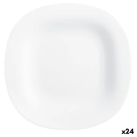 Prato de Sobremesa Luminarc Carine Branco Vidro (19 cm) (24 Unidades) de Luminarc, Pratos e fontes - Ref: S2708939, Preço: 53...