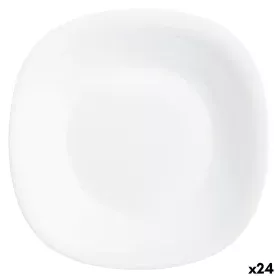 Piatto Fondo Luminarc Carine Bianco Vetro (Ø 23,5 cm) (24 Unità) di Luminarc, Piatti e teglie - Rif: S2708945, Prezzo: 58,36 ...