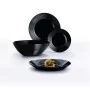 Assiette plate Luminarc Harena Noir verre (25 cm) (24 Unités) de Luminarc, Plats et plateaux - Réf : S2708983, Prix : 33,77 €...