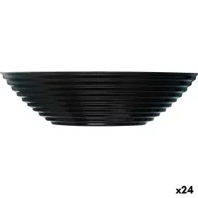 Bowl Luminarc Harena Soup 20 cm Black Glass (24 Units) by Luminarc, Bowls and large cups - Ref: S2708999, Price: 54,75 €, Dis...