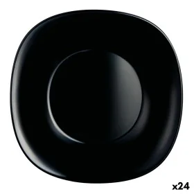 Prato Fundo Luminarc Carine Preto Vidro (Ø 23,5 cm) (24 Unidades) de Luminarc, Pratos e fontes - Ref: S2709015, Preço: 54,49 ...