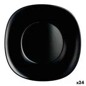 Deep Plate Luminarc Carine Black Glass (Ø 23,5 cm) (24 Units) by Luminarc, Plates and dishes - Ref: S2709015, Price: 54,49 €,...