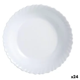 Prato de Jantar Luminarc Feston Branco Vidro 25 cm (24 Unidades) de Luminarc, Pratos e fontes - Ref: S2709035, Preço: 28,83 €...