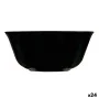 Bowl Luminarc Carine Negro Black Glass 12 cm Multi-use (24 Units) by Luminarc, Bowls and large cups - Ref: S2709057, Price: 5...