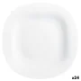 Piatto da pranzo Luminarc Carine Blanco Bianco Vetro Ø 26 cm (24 Unità) di Luminarc, Piatti e teglie - Rif: S2709061, Prezzo:...