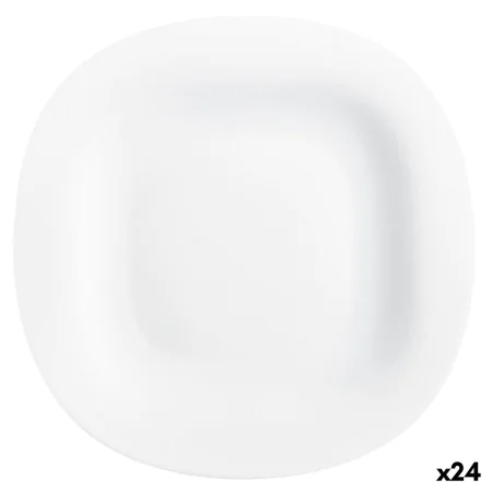 Plato Llano Luminarc Carine Blanco Vidrio (Ø 26 cm) (24 Unidades) de Luminarc, Platos y fuentes - Ref: S2709061, Precio: 58,3...