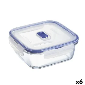 Hermetic Lunch Box Luminarc Pure Box Active 1,22 L Bicoloured Glass (6 Units) by Luminarc, Food storage - Ref: S2709066, Pric...