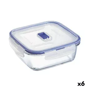 Fiambrera Hermética Luminarc Pure Box Active 1,22 L Bicolor Vidrio (6 Unidades) de Luminarc, Almacenamiento de alimentos - Re...