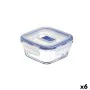 Boîte à lunch hermétique Luminarc Pure Box Active 380 ml Bicolore verre (6 Unités) de Luminarc, Stockage des aliments - Réf :...