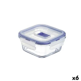 Hermetic Lunch Box Luminarc Pure Box Active 380 ml Bicoloured Glass (6 Units) by Luminarc, Food storage - Ref: S2709067, Pric...