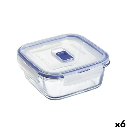 Boîte à lunch hermétique Luminarc Pure Box Active 760 ml Bicolore verre (6 Unités) de Luminarc, Stockage des aliments - Réf :...