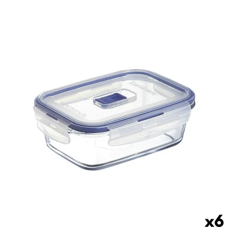 Lunchbox hermetisch Luminarc Pure Box Active 16 x 11 cm 820 ml zweifarbig Glas (6 Stück) von Luminarc, Lagerung von Lebensmit...