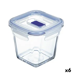 Boîte à lunch hermétique Luminarc Pure Box Active 11,4 x 11,4 x 11 cm 750 ml Bicolore verre (6 Unités) de Luminarc, Stockage ...