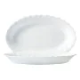 Serving Platter Luminarc Trianon White Glass (Ø 35 cm) (6 Units) by Luminarc, Plates and dishes - Ref: S2709182, Price: 27,38...