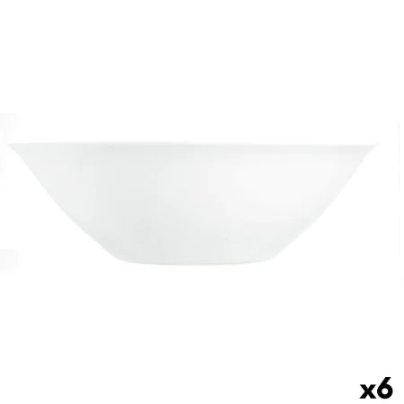 Ensaladera Luminarc Carine Blanco Vidrio (Ø 27 cm) (6 Unidades) de Luminarc, Cuencos y tazones - Ref: S2709237, Precio: 58,76...