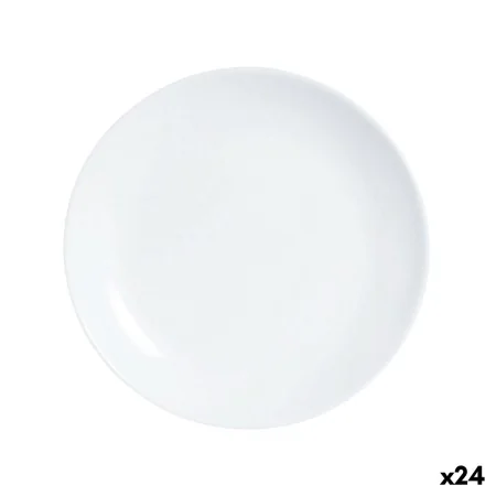 Dessert dish Luminarc Diwali White Glass 19 cm (24 Units) by Luminarc, Plates and dishes - Ref: S2709246, Price: 46,60 €, Dis...