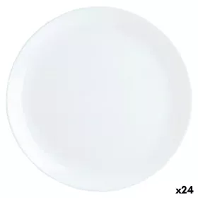 Plato Llano Luminarc Diwali Blanco Vidrio (Ø 27 cm) (24 Unidades) de Luminarc, Platos y fuentes - Ref: S2709247, Precio: 65,6...