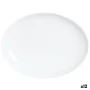 Fuente de Cocina Luminarc Diwali Ovalado Blanco Vidrio (33 x 25 cm) (12 Unidades) de Luminarc, Platos y fuentes - Ref: S27092...