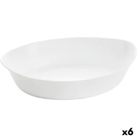 Fuente de Cocina Luminarc Smart Cuisine Ovalado 32 x 20 cm Blanco Vidrio (6 Unidades) de Luminarc, Platos y fuentes - Ref: S2...