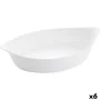 Teglia da Cucina Luminarc Smart Cuisine Ovale Bianco Vetro 6 Unità 38 x 22 cm di Luminarc, Piatti e teglie - Rif: S2709287, P...