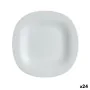 Dessert dish Luminarc Carine Granit Ø 19,5 cm Grey Glass (24 Units) by Luminarc, Plates and dishes - Ref: S2709317, Price: 53...