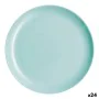 Assiette plate Luminarc Diwali Turquoise verre (25 cm) (24 Unités) de Luminarc, Plats et plateaux - Réf : S2709431, Prix : 51...