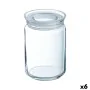 Tarro Luminarc Pav Transparente Silicona Vidrio 750 ml (6 Unidades) de Luminarc, Botes herméticos y accesorios - Ref: S270958...