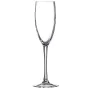 Coupe de champagne Ebro Transparent verre (160 ml) (6 Unités) de BigBuy Home, Coupes à champagne - Réf : S2709599, Prix : 16,...