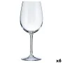 Wine glass Ebro Transparent 350 ml (6 Units) by BigBuy Home, Wine glasses - Ref: S2709600, Price: 17,47 €, Discount: %