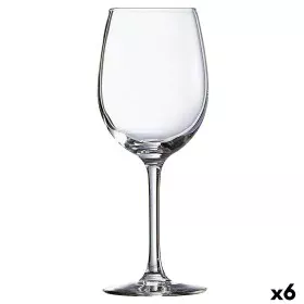 Wine glass Ebro Transparent Glass (470 ml) (6 Units) by BigBuy Home, Wine glasses - Ref: S2709601, Price: 18,50 €, Discount: %