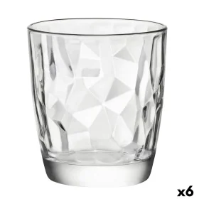 Vaso Bormioli Rocco Diamond Vidrio 390 ml (6 Unidades) (Pack 6x) de Bormioli Rocco, Vasos de agua y de whisky - Ref: S2709683...