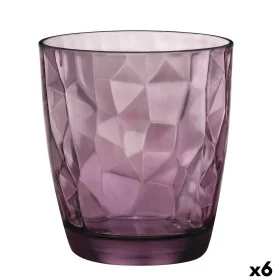 Glass Bormioli Rocco Diamond Purple Glass (390 ml) (6 Units) by Bormioli Rocco, Tumblers - Ref: S2709684, Price: 11,80 €, Dis...