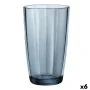 Vaso Bormioli Rocco Pulsar Azul Vidrio (470 ml) (6 Unidades) de Bormioli Rocco, Vasos de agua y de whisky - Ref: S2709692, Pr...