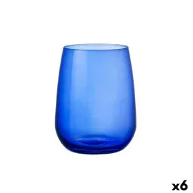 Verre Bormioli Rocco Restaurant Cobalto Bleu verre (430 ml) (6 Unités) de Bormioli Rocco, Gobelets - Réf : S2709694, Prix : 2...