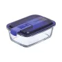 Porta pranzo Ermetico Luminarc Easy Box Azzurro Vetro (6 Unità) (820 ml) di Luminarc, Conservazione di alimenti - Rif: S27098...